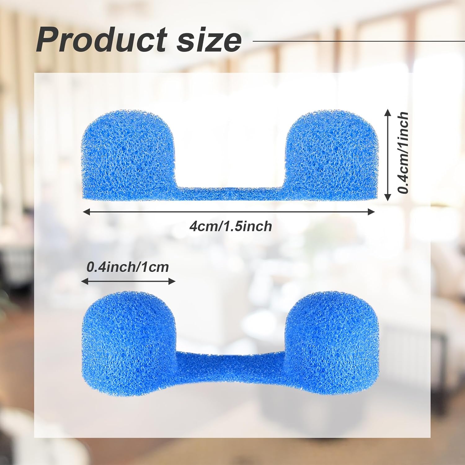 Blue Disposable Sponge Nose Fi - Anti Pollution Mask review and price