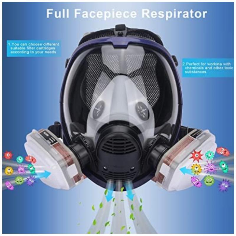 Chemical Gas Mask 6800 Dust Re - Dust Mask Construction review and price