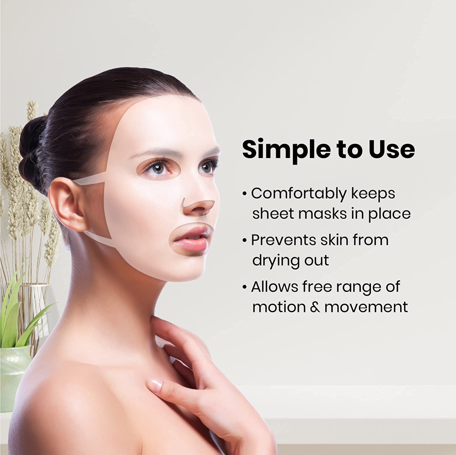Reusable Silicone Face Mask Ho - Silicone Mask Bracket review and price